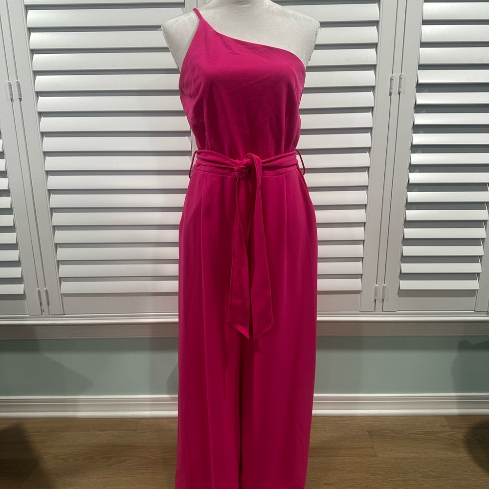 1 Shoulder Dressy Jumpsuit - Picture 2 of 4